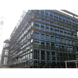 OMPI 2, montage de façade à Genève