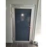 Fabrication sur mesure de porte Alu coupe-feu EI30 pour collège Jaman