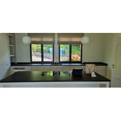 Fabrication et Pose d'une menuiserie Aluminium Slim Line SL38 dans une Villa à Lutry