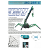 Engin Mini-grue MAEDA285, capacité de 1.95 tonnes