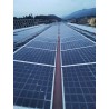 Toiture Solaire à Zurich Green-City en verre bi-PV et système Poteaux-Traverse