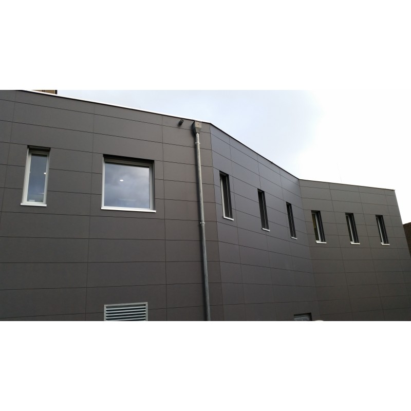 Clinique Cecile façade ventilée à Lausanne, Hirslanden, Eternit