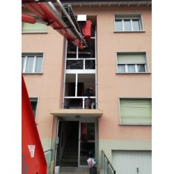 Menuiserie Alu Nouvelle Cage Escalier Immeuble Preverenges