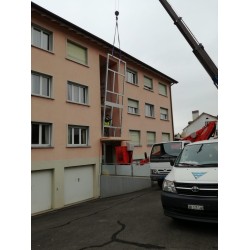 Menuiserie Alu Nouvelle Cage Escalier Immeuble Preverenges