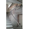 Barrière barreaudée Inox meulé brossé PRM Morges