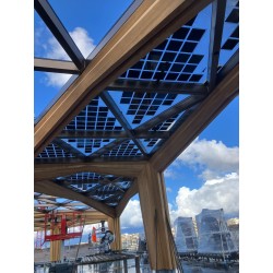 Verrière triangulaire solaire Hollande