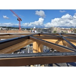 Verrière triangulaire solaire Hollande