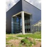 Montage de façade ventillée Solaire PV Unimail à Neuchâtel