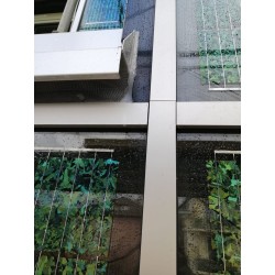 Montage Façade intégrée dans un Poteaux-Traverse Solaire Route de Berne Lausanne