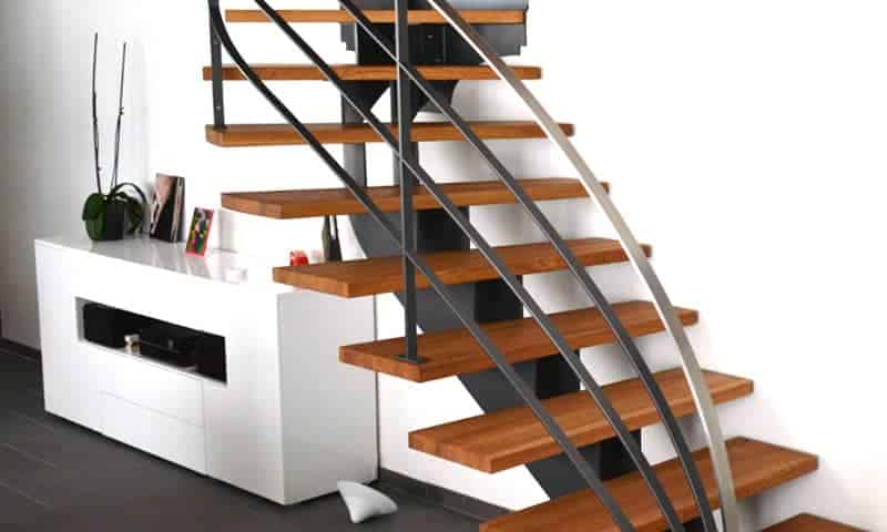 fatem montage fabrication escalier serrurerie artisanale ACIER INOX BOIS VERRE
